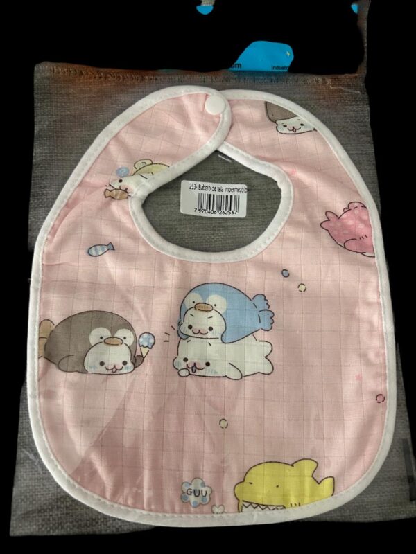 Babero Tela Impermeable - Imagen 4