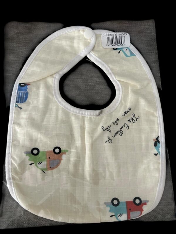Babero Tela Impermeable - Imagen 3